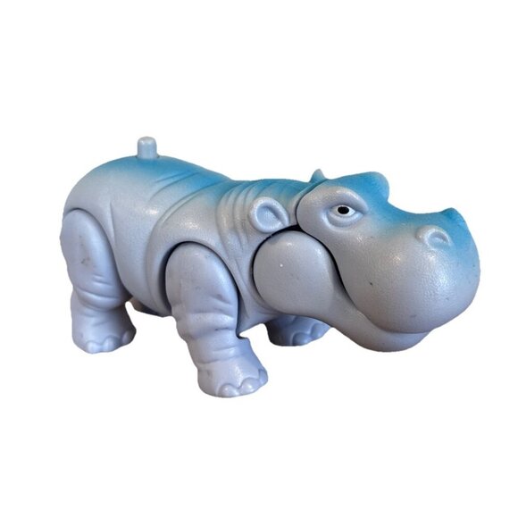 Imaginext Fisher Price Jungle Adventure Animal kingdom hippo hippopotamus beast - Picture 1 of 8